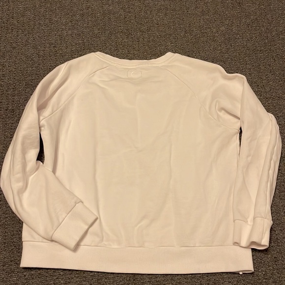 Zyia Womens Mountain Patch Crew Neck Long Sleeve Cotton Pullover Sweatshirt SZ m - Picture 6 of 6